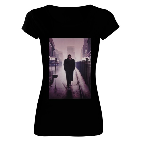 Tričko s potiskem James dean v plášti